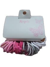 Image of 4x Accessorize Hair Bands,NEW  Multipack Girls Hairstyles, Pink, Silver, 