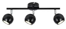 Image of Modern 3 Way GU10 Retro Eyeball Kitchen Ceiling Light Spotlight Fittings LED