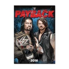 Image of WWE Payback 2016 Event Poster | Official WWE Wall Art A4 A3