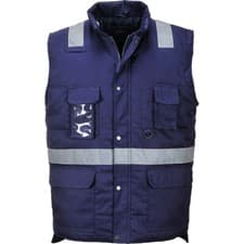Image of Portwest Iona Mens Bodywarmer Navy 2XL