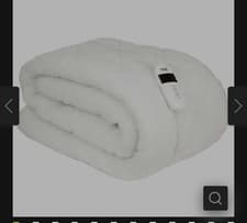Image of Russell Hobbs Electric Blanket, Luxury Sherpa