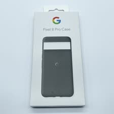 Image of Genuine Official Google Pixel 8 Pro Case Cover - Charcoal (Black) - NEW GA04974