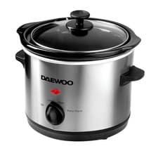 Image of Daewoo 1.5L Slow Cooker | Stainless Steel | Crock Pot Dishwasher | SDA1363GE