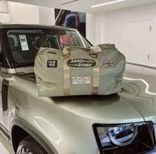 Image of Land Rover Range Rover Defender Heritage Canoe Duffle Bag Travel GYM Sports Bag
