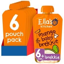Image of Organic Baby Brekkie Mango 100 g (Pack of 6)