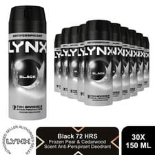 Image of Lynx 72H Multi Fragrance Anti-Perspirant Deodorant 150ml, 30 Pack