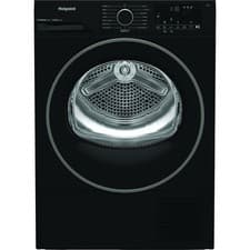 Image of Hotpoint C HSD 82M BB UK FabricCare Heat Pump Tumble Dryer 8 kg Black A+ Rated