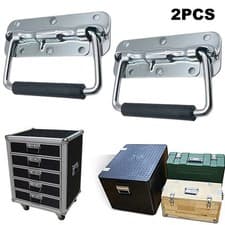 Image of Silver Iron Pull Handles for Lasting and Trustworthy Performance Pack of 2