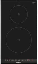 Image of iQ700 Siemens touchSlider induction hob EH375MV17E/01 black glass with steel rim