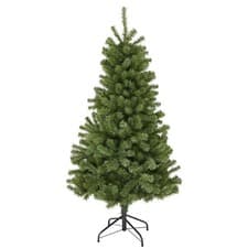 Image of 5ft 1.5m Evergreen Fir Artificial Christmas Tree Xmas Homebase - New Boxed