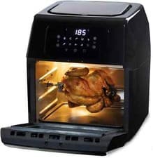 Image of Daewoo 1800W 12L Digital Rotisserie + Air Fryer + Oven * BLACK