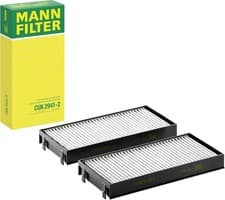Image of MANN Filter CUK2941-2 Cabin Air Filter 34mm Height 293mm Length Fits BMW X5 X6