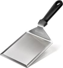 Image of Stainless Steel Griddle Spatula, 5" Wide Burger Spatula - Heavy Duty Hamburger T