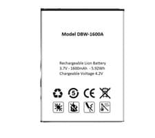 Image of Original Doro Battery Model DBW-1600A For 7010, 7011, 7781,Secure 780X, X Longer