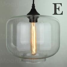 Image of Modern Fashion Industrial Glass Shade Loft Cafe Pendant Light Ceiling Lamp New