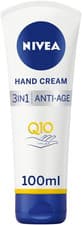Image of NIVEA 3In1 Q10 Anti-Age Care Hand Cream (100Ml), Moisturising Hand Cream Reduces