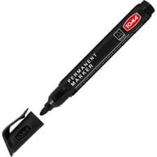 Image of Permanent Marker Pens - 2.0 mm Bullet Tip - High Quality Fine Waterproof Markers