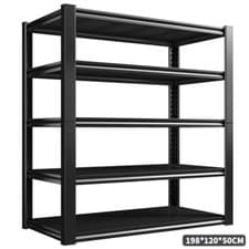 Image of 5 Tier Adjust Garage Shelves Shelving Racking Boltless Heavy Duty Storage Shelf