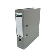 Image of Leitz 180 Lever Arch File Organizer Poly 80mm A4 Grey (Pack of 10) 10101085