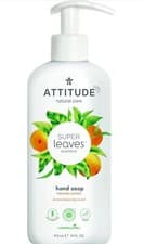Image of Attitude Super Orange Leaves Natural Hand Soap