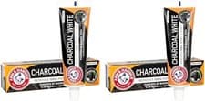 Image of Arm & Hammer Charcoal White Whitening Toothpaste 75ml 2 Pack