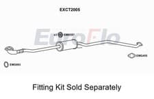 Image of Rear Muffler Silencer Insert Exhaust System For Chevrolet Spark EuroFlo EXCT2005