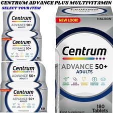 Image of Centrum Advance 50+ Multivitamin Mineral Supplements Essential Nutrients Vitamin