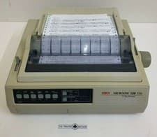 Image of OKI Microline 320 Elite ML-320e ML320 ML-320 320e Dot Matrix Printer 09000186