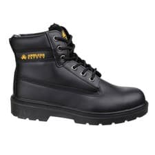Image of Amblers FS112 Mens Premium Leather Work Safety Boots Black