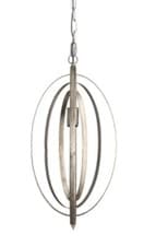 Image of Antique Bronze Circular Ceiling Pendant Light NEW RRP £125