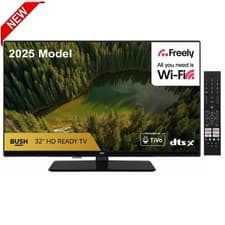Image of Bush SMART HD Ready TV 32HT25CB 32" HDR LED TiVo Freely TV 2025 Model + Warranty