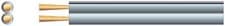 Image of 100m Grey Loudspeaker Cable Home HiFi Car Stereo Speaker Wire 2 x 4mm