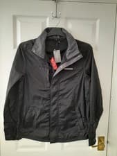 Image of Police 883 Golfo Jet Black Light Weight Men's Jacket Size UK M/ 3