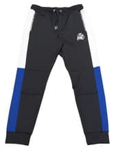 Image of KINGS WILL DREAM Mens Black Blue & White Mert Tracksuit Pants Joggers Large BNWT