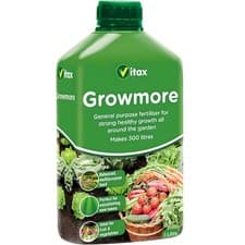 Image of Vitax Liquid Growmore 1L Concentrate Balanced 777 Plant Food Feed All Purpose UK