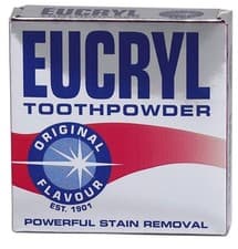 Image of EUCRYL Original Flavour Powerful Stain Removal Toothpowder 50g