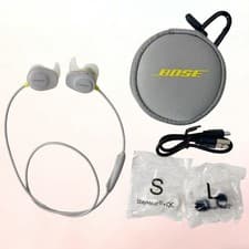 Image of Bose SoundSport Wireless In Ear Earbuds Bluetooth Sport Headphones Grey