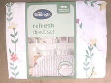 Image of Silentnight Duvet Set , King Size, Fresh Floral Design, 230cm * 220cm