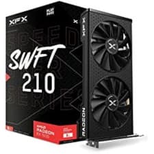Image of XFX SPEEDSTER SWFT210 RADEON RX 7600 CORE Gaming Graphics Card with 8GB GDDR6