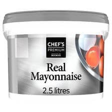Image of Chef's Premium Real Mayonnaise Made with Free (2.5L) FAST AND FREE DELIVERY