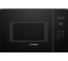 Image of Bosch Microwave Black BFL553MB0B Series 4 Built In 25L A Graded (B-67743)