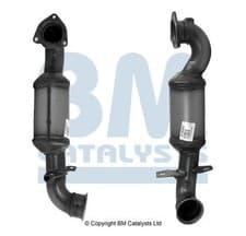 Image of BM Catalysts BM91925H Catalytic Converter Front Fits Citroen Mini Peugeot