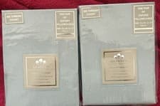 Image of Oxford Pillowcases Egyptian Cotton 300 Thread Count Light Grey 2 Packs Of 2