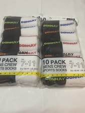 Image of Donnay Men's Socks 1-Pack Size UK 7-11 Everyday Comfort Cotton Rich New In Pack
