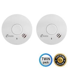 Image of Kidde 10Y29 Optical Smoke Alarm With Sealed 10 Year Lithium Battery, Twin Pack