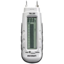Image of Voltcraft FM-200 Moisture Level Meter Damp Tester Detector Wood Plaster Wall