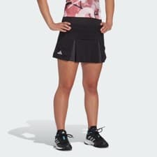 Image of adidas Club Womens Pleated Tennis Skirt Black Aeroready