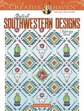Image of Creative Haven Stylish Southwestern Designs Coloring Book by Jessica ...