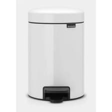 Image of BRABANTIA NEWICON PEDAL BIN 3L - Fresh White