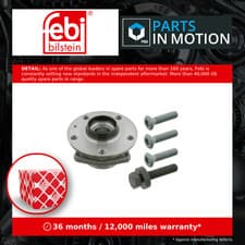 Image of Wheel Bearing Kit Front Left or Right 27342 Febi 1K0498621 5K0498621A Quality